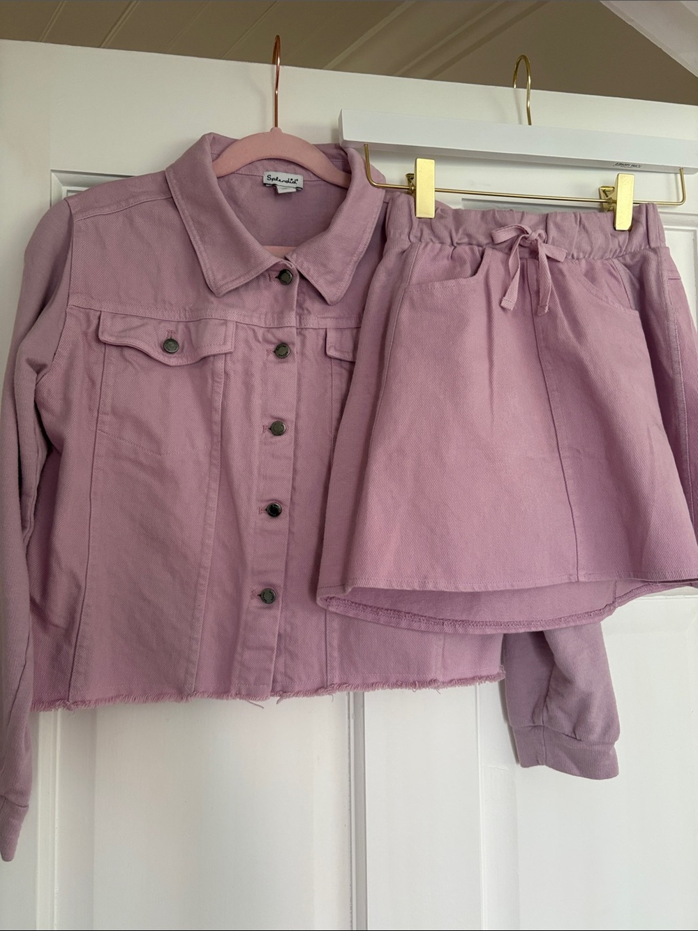 SPLENDID  Lavender Kids Two-Piece Set - Dusty Lilac